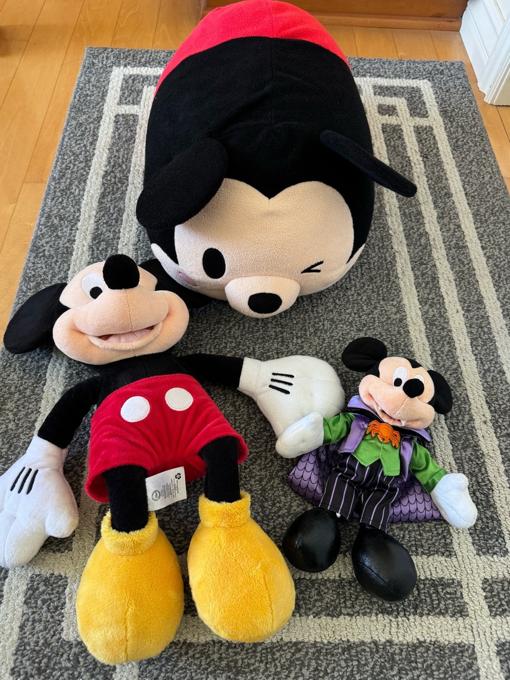 Disney Mickey Mouse Plush Trio Set